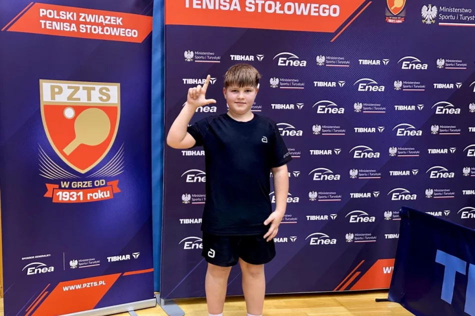 Zawodnicy UKS Płomień Limanowa na Grand Prix Polski w Tenisie Stołowym - zdjęcie 4