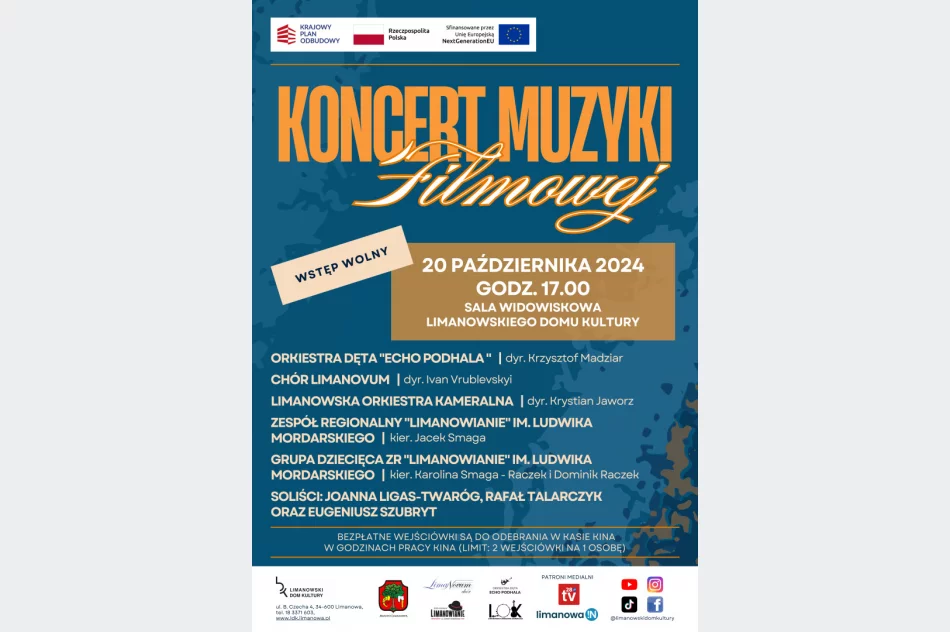  Magia kina w dźwiękach - zapraszamy na Koncert Muzyki Filmowej - zdjęcie 2