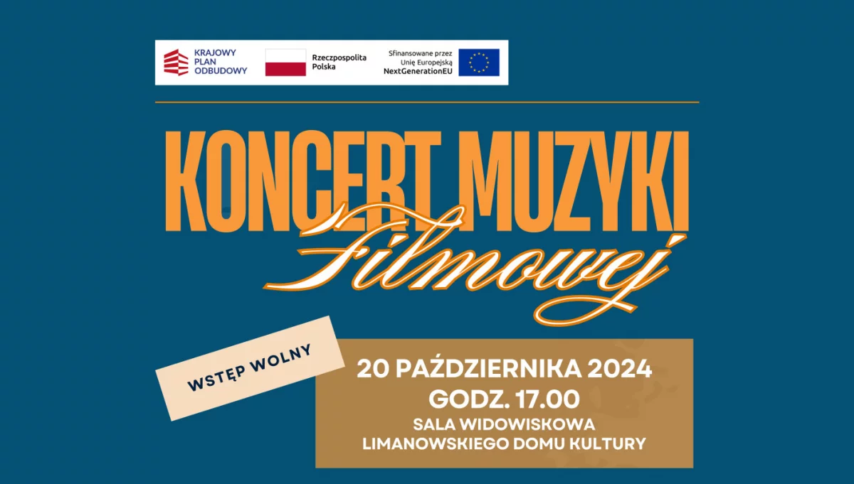  Magia kina w dźwiękach - zapraszamy na Koncert Muzyki Filmowej