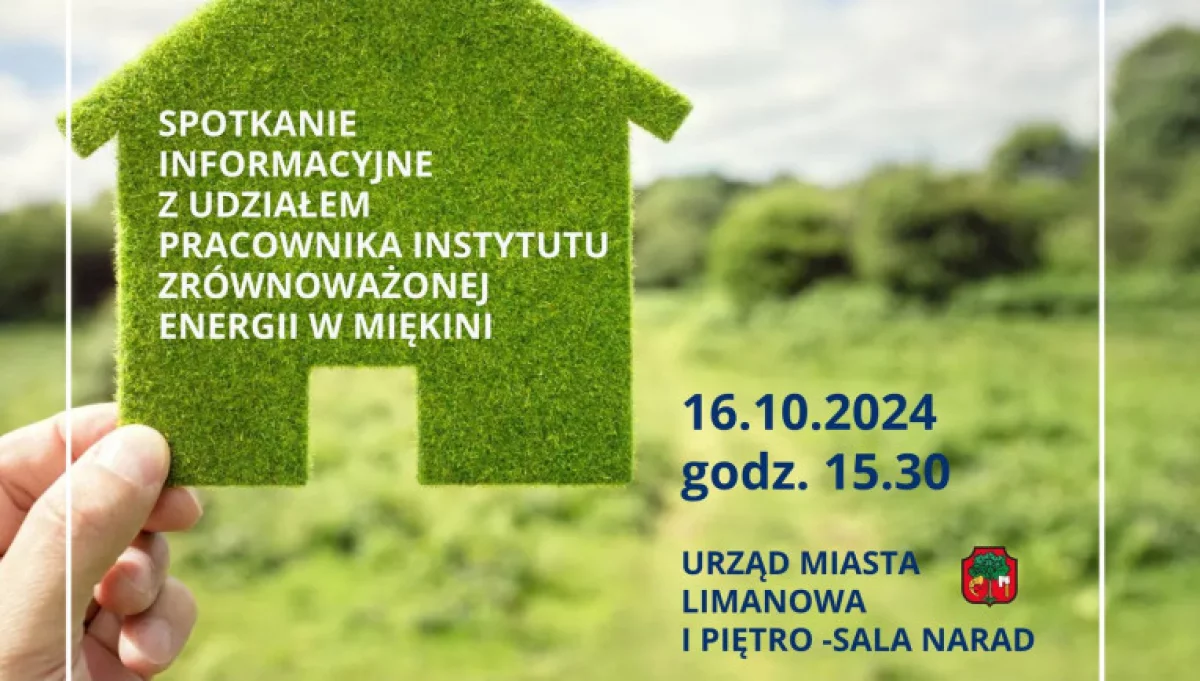 Zaproszenie na spotkanie informacyjne dotyczące wymiany źródeł ciepła