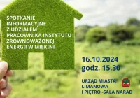 Zaproszenie na spotkanie informacyjne dotyczące wymiany źródeł ciepła - zdjęcie główne
