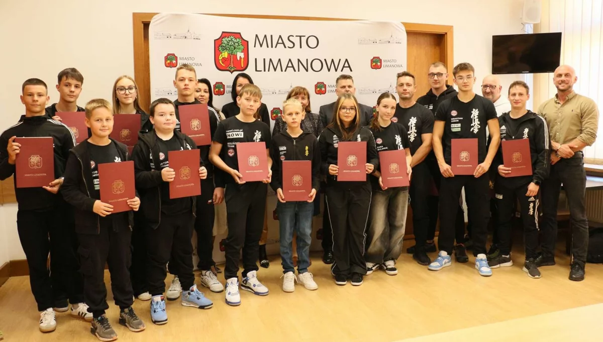 Spotkanie z karatekami z Limanowskiego Klubu Kyokushin Karate