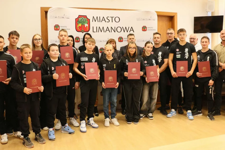 Spotkanie z karatekami z Limanowskiego Klubu Kyokushin Karate - zdjęcie 2
