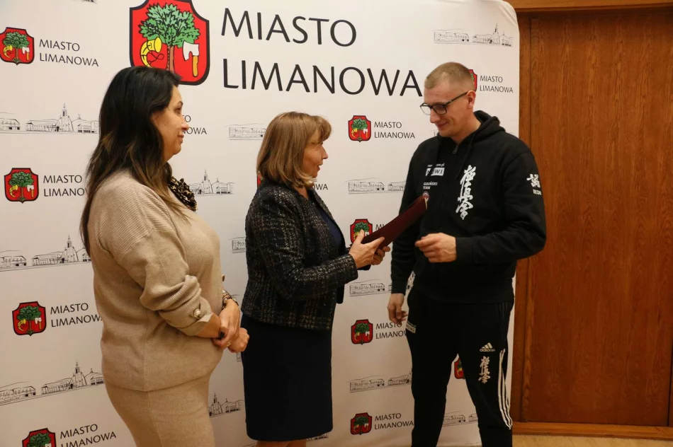 Spotkanie z karatekami z Limanowskiego Klubu Kyokushin Karate - zdjęcie 20