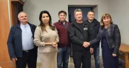 Przekazanie wyposażenia dla OSP Łososina Górna - zdjęcie 2