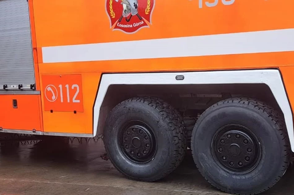 Przekazanie wyposażenia dla OSP Łososina Górna - zdjęcie 11