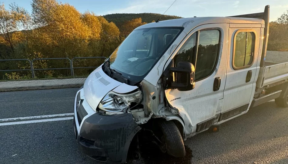 Kolizja trzech aut. Jeden z kierowców bez uprawnień - zdjęcie 1