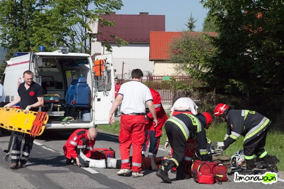 Ciężki stan motocyklisty - zdjęcie 2