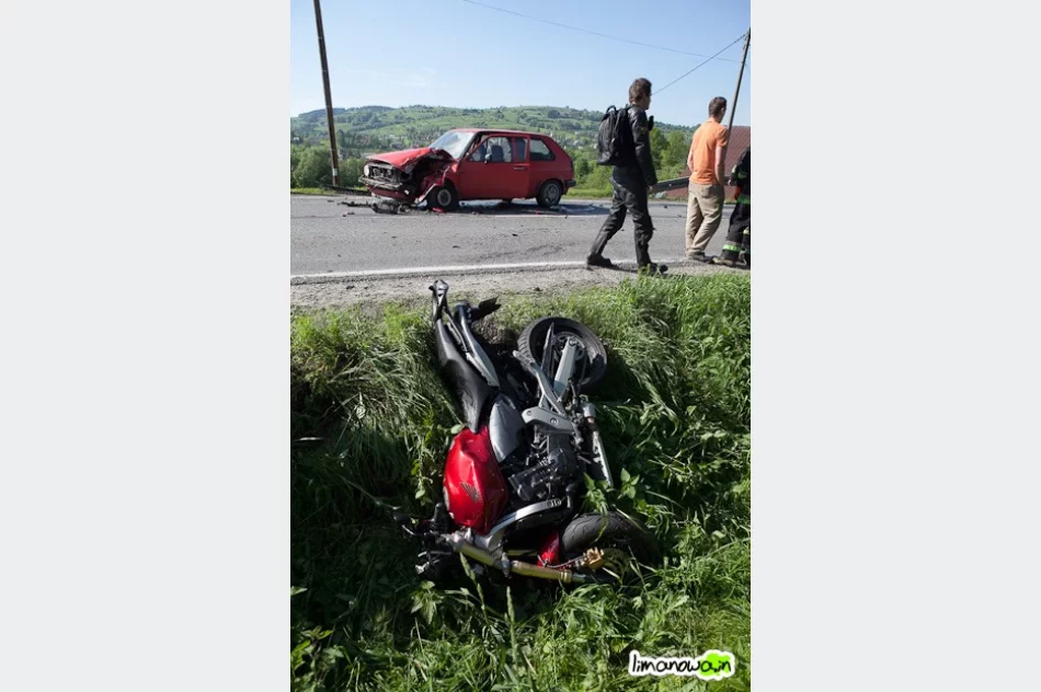 Ciężki stan motocyklisty - zdjęcie 4