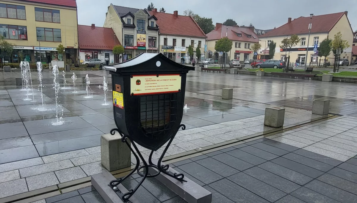 Skarbona na Rynku/fot.: UM Limanowa