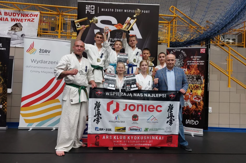 9 medali karateków ARS Limanowa – JONIEC Team na Ogólnopolskim Turnieju Karate Kyokushin „SARI CUP” w Żorach - zdjęcie 14