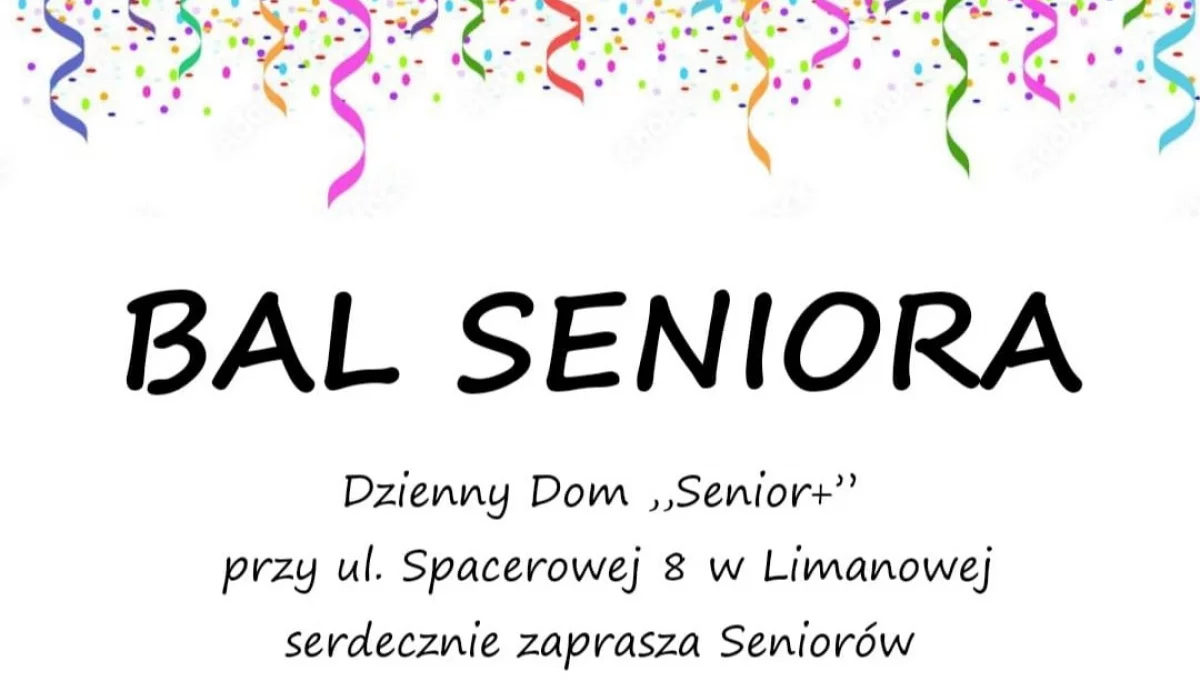 Dzienny Dom „Senior+” zaprasza na BAL SENIORA