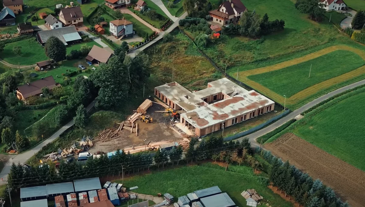Ośrodek w budowie/fot.: Stowarzyszenie "Przystań"