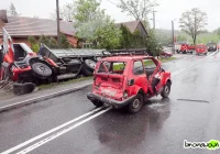 Zderzenie ciężarówki z „maluchem” - zdjęcie główne