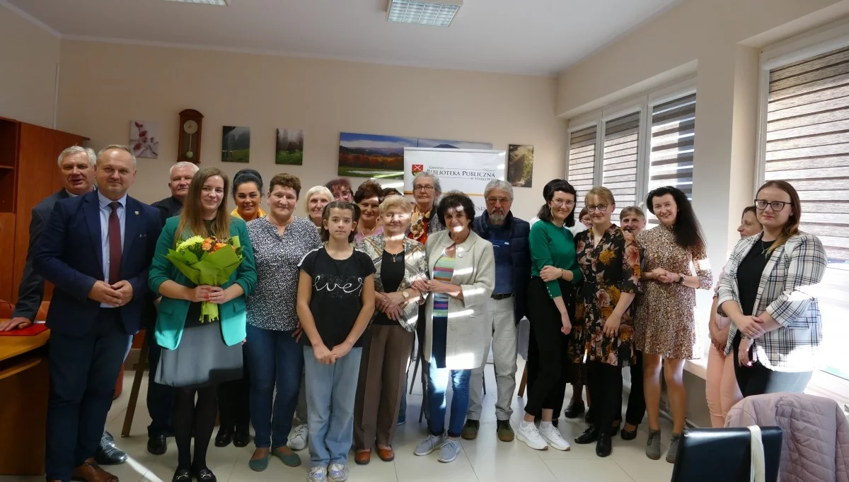 Spotkanie z pisarką Izabelą Skrzypiec-Dagnan/fot.: GBP Stara Wieś
