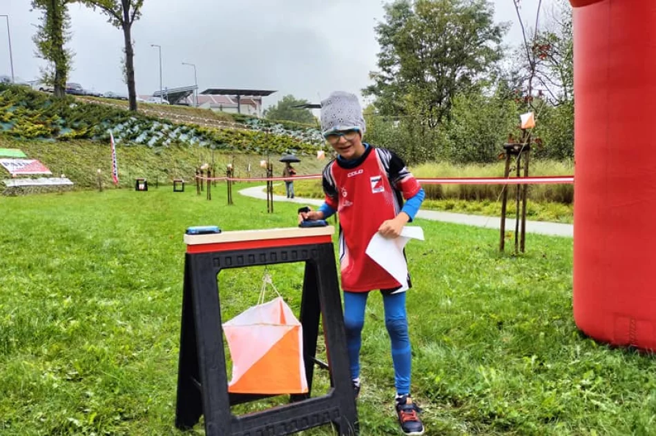 Międzywojewódzkie Mistrzostwa Młodzików oraz Limanowska Jesień 2024 w biegu na orientację - zdjęcie 15