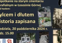„Rylcem i dłutem historia zapisana” 20 października odbędzie się drugie spotkanie na łososińskim cmentarzu - zdjęcie główne