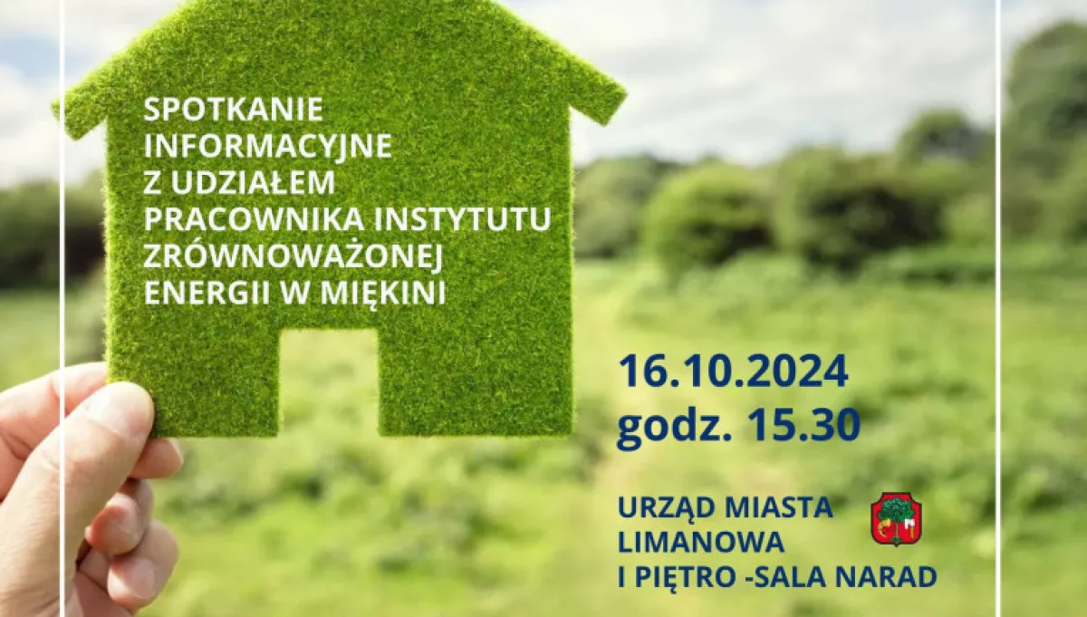 16 października odbędzie się spotkanie informacyjne dotyczące wymiany źródeł ciepła