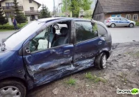 Zderzenie samochodów w Pisarzowej - zdjęcie główne