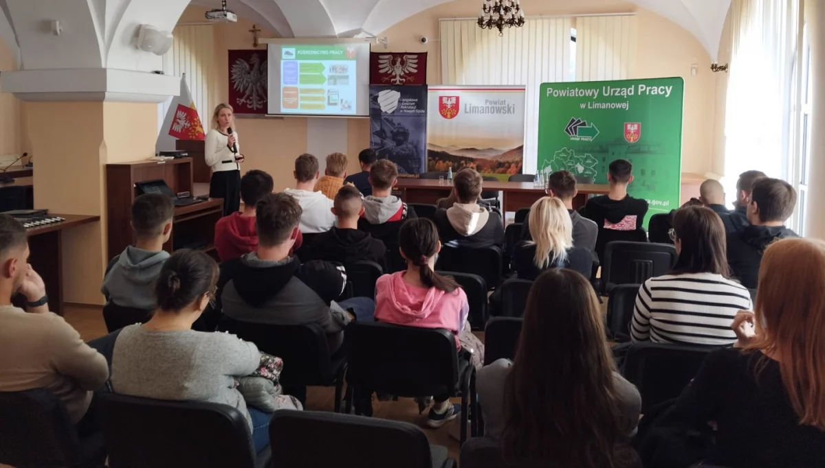 Spotkanie dla bezrobotnych/fot.: PUP Limanowa