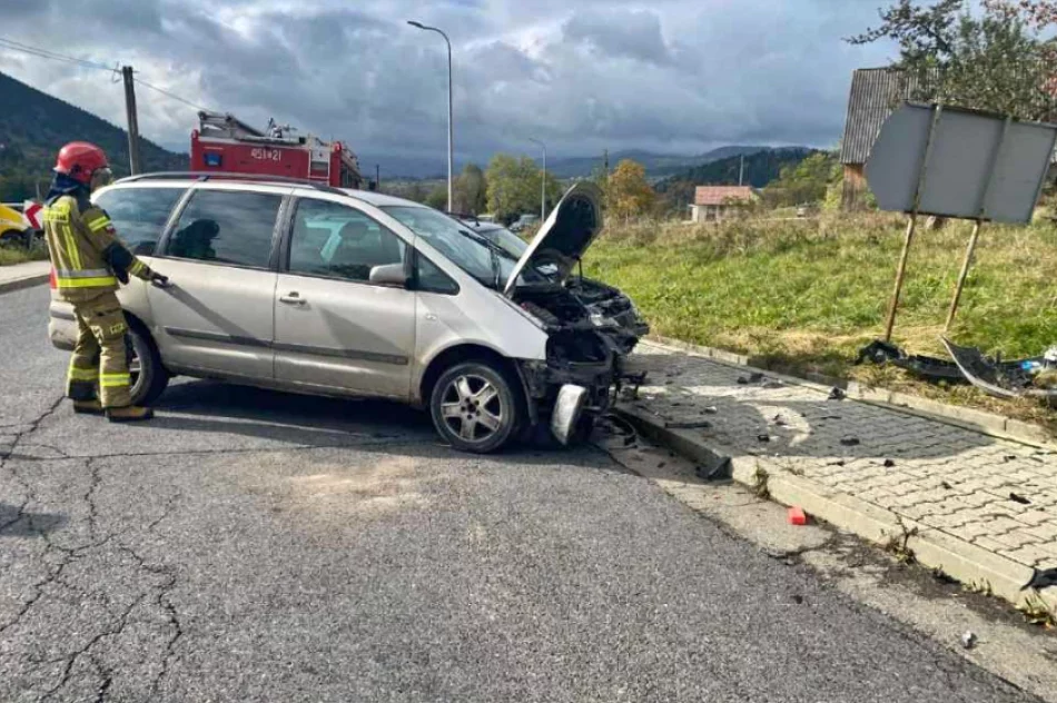 Groźnie wyglądająca kolizja po wymuszeniu pierwszeństwa - zdjęcie 6