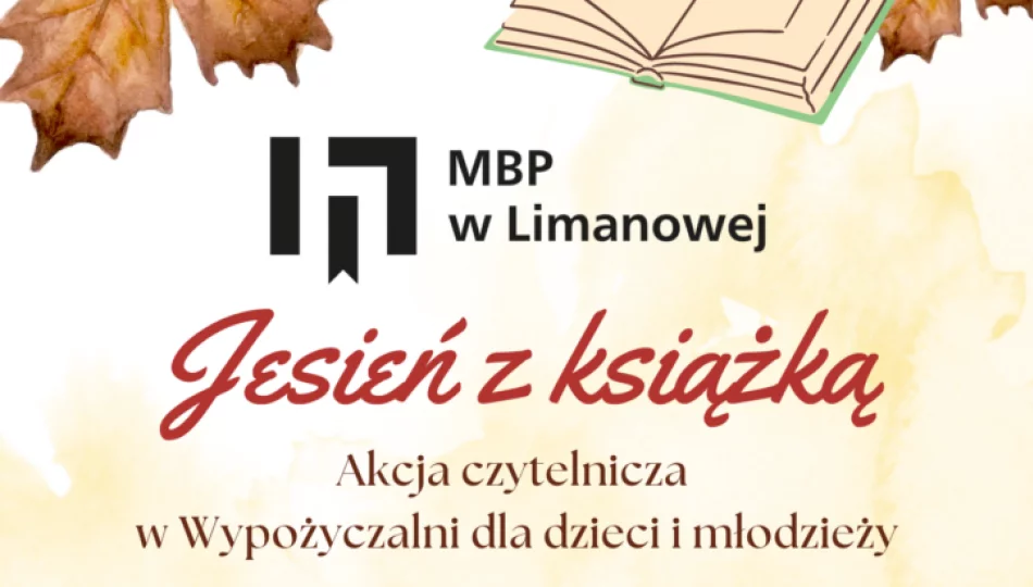  Miejska Biblioteka Publiczna zaprasza do udziału w akcji czytelniczej „Jesień z książką” - zdjęcie 1