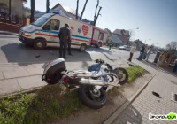 Wypadek motocyklisty - zdjęcie główne