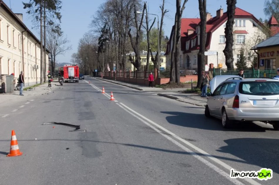 Wypadek motocyklisty - zdjęcie 3
