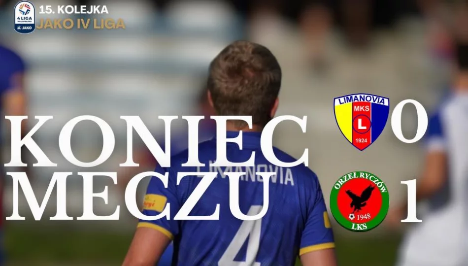 Limanovia grała z czołową drużyną IV ligi. Jedyny gol padł w końcówce spotkania. - zdjęcie 1