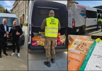 Tona karmy dla zwierząt trafiła do Kłodzka (ZDJĘCIA) - zdjęcie główne
