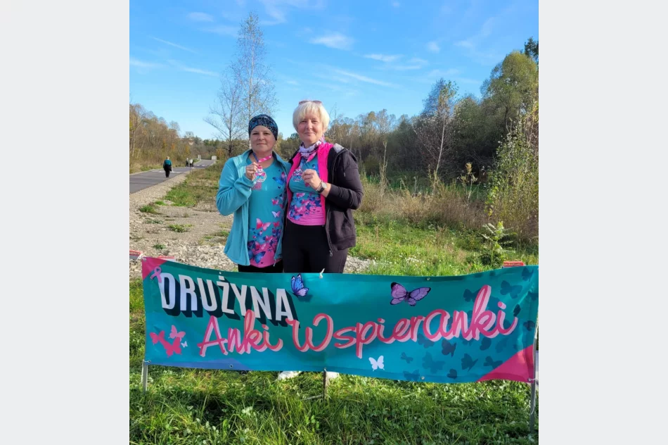 Drużyna "Anki Wspieranki" w walce o zdrowie - zdjęcie 13