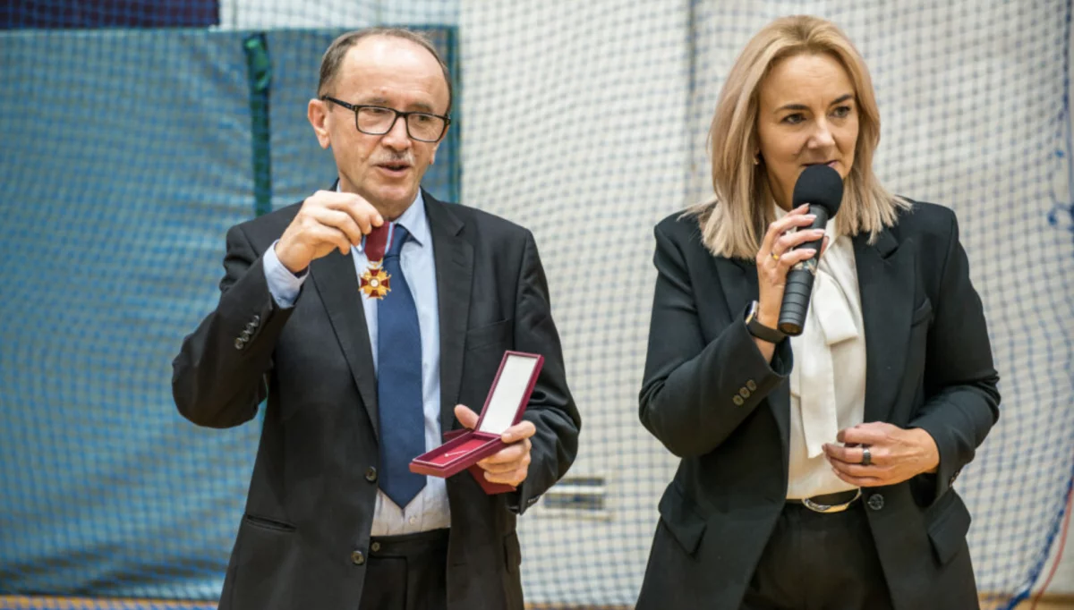 Złoty Krzyż Zasługi dla Stanisława Dębskiego