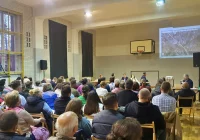Osiedle podzielone, nerwy na spotkaniu. Co z przejazdem ul. Graniczną?  - zdjęcie główne