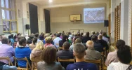 Osiedle podzielone, nerwy na spotkaniu. Co z przejazdem ul. Graniczną?  - zdjęcie 4