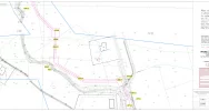 Trasy linii zasilających kablowych 110kV do podstacji trakcyjnych Pisarzowa i Limanowa - zdjęcie 3