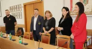  Karatecy z Japonii z wizytą w Urzędzie Miasta - zdjęcie 4