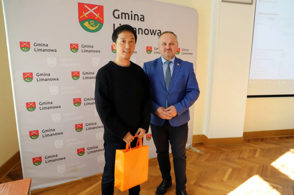 Karatecy z Japonii z wizytą u Wójta Gminy Limanowa - zdjęcie 20