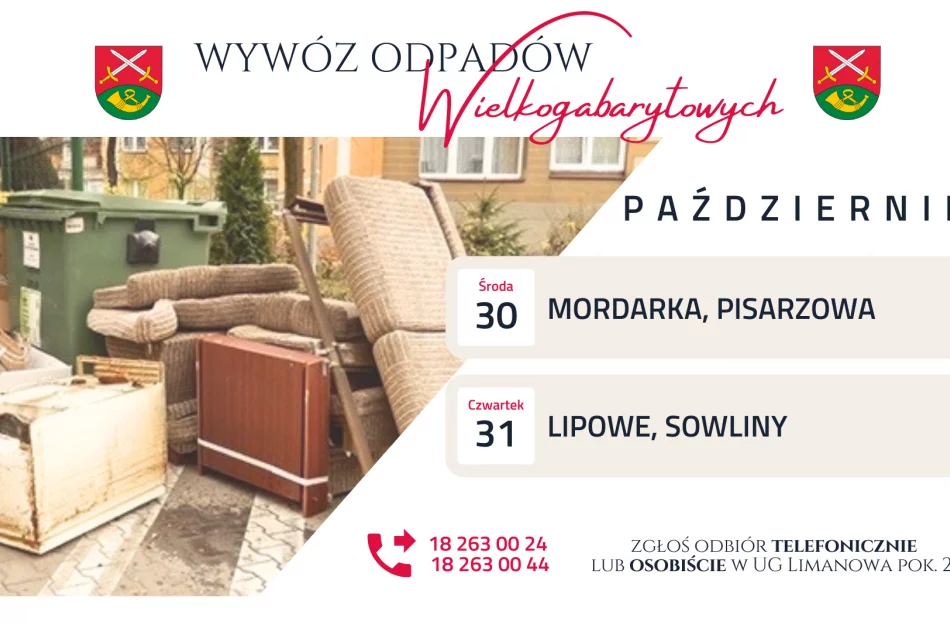 Zbliża się termin kolejnych wywozów odpadów wielkogabarytowych! - zdjęcie 2