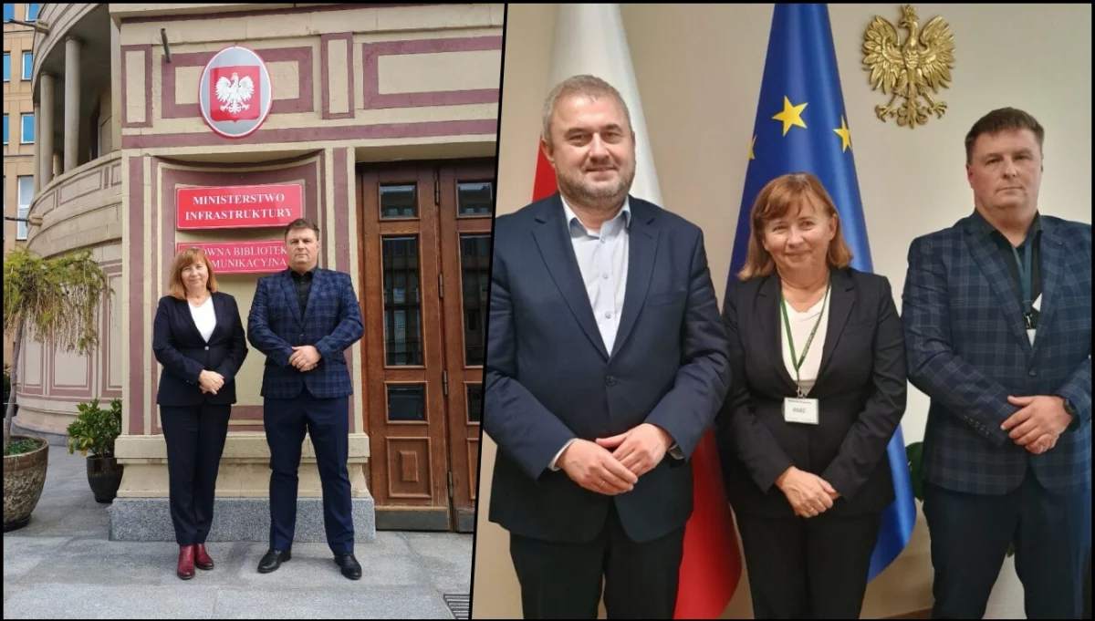 Spotkanie w ministerstwie/fot.: UM Limanowa