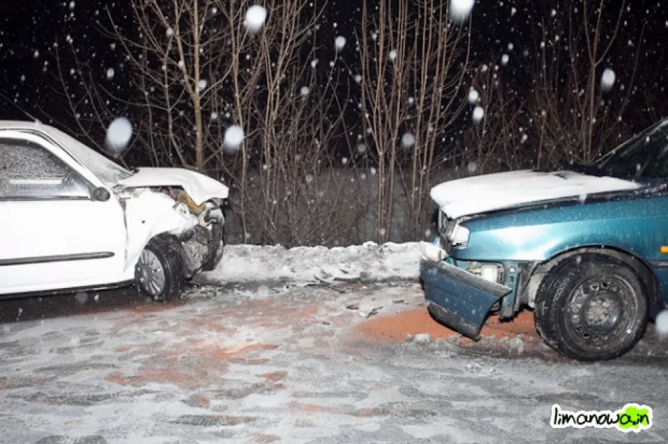 Zderzenie czołowe w Tymbarku - zdjęcie 4