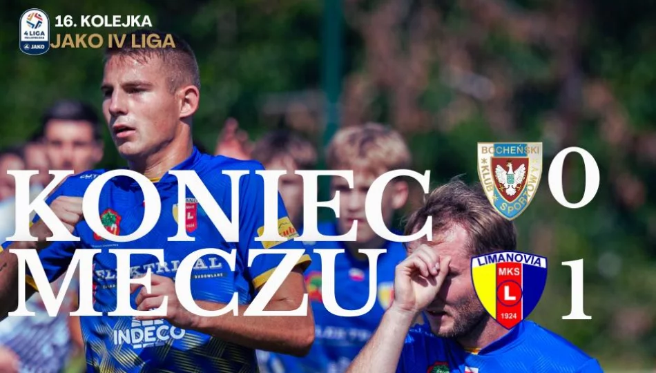 Limanovia przerwała serię bez zwycięstwa. Trzy punkty w Bochni. - zdjęcie 1