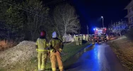Pożar suszarni owoców - budynek gospodarczy spłonął - zdjęcie 3