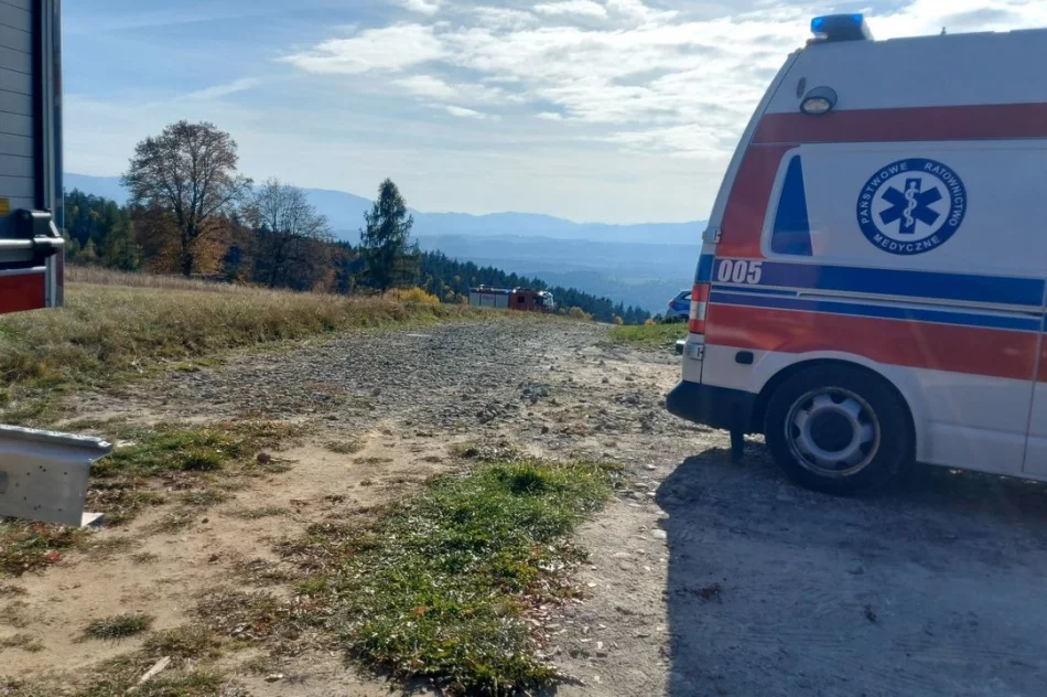 Próbował zatrzymać ciągnik, trafił do szpitala - zdjęcie 8
