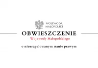 Obwieszczenie Wojewody Małopolskiego o nieuregulowanym stanie prawnym - zdjęcie główne