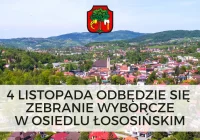 4 listopada odbędzie się zebranie wyborcze w Osiedlu Łososińskim - zdjęcie główne