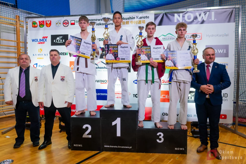 Limanowski Klub Kyokushin Karate z sukcesami na IKO Nakamura Polish Open - zdjęcie 3