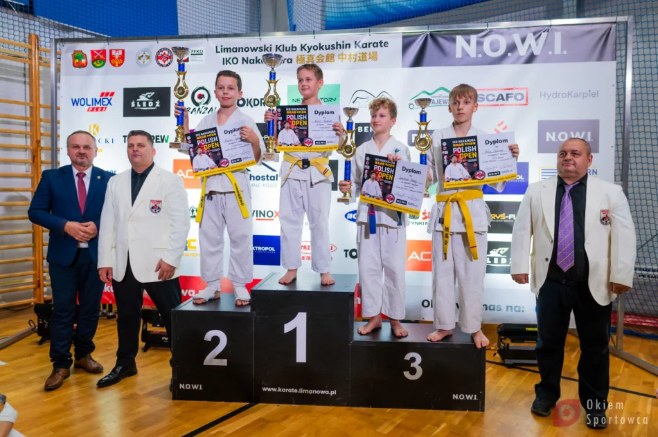 Limanowski Klub Kyokushin Karate z sukcesami na IKO Nakamura Polish Open - zdjęcie 4