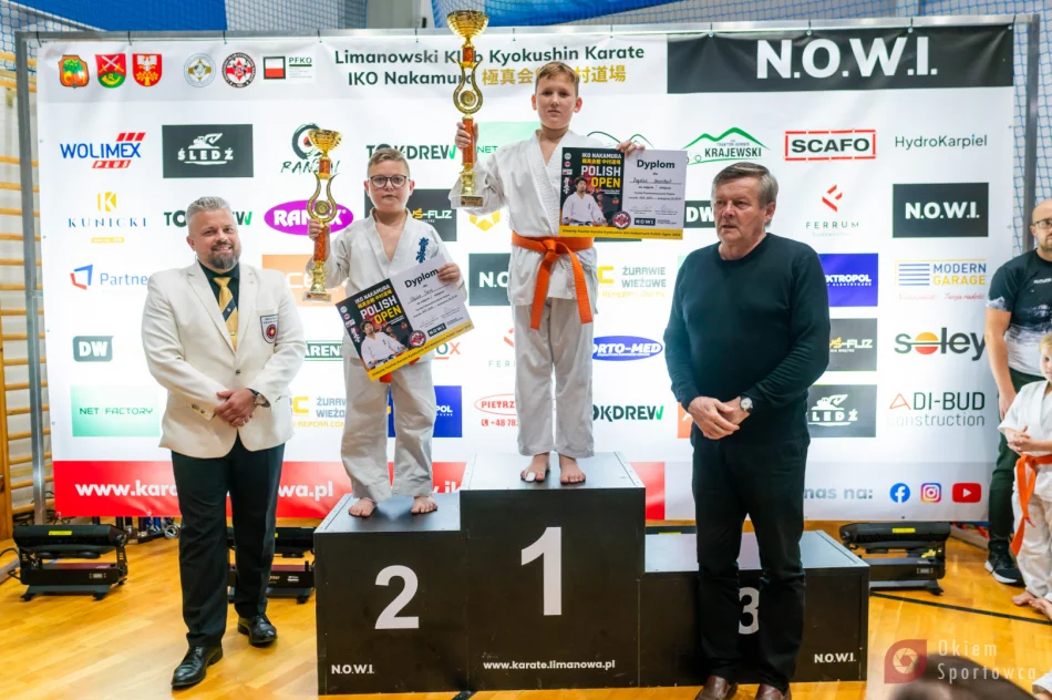 Limanowski Klub Kyokushin Karate z sukcesami na IKO Nakamura Polish Open - zdjęcie 9