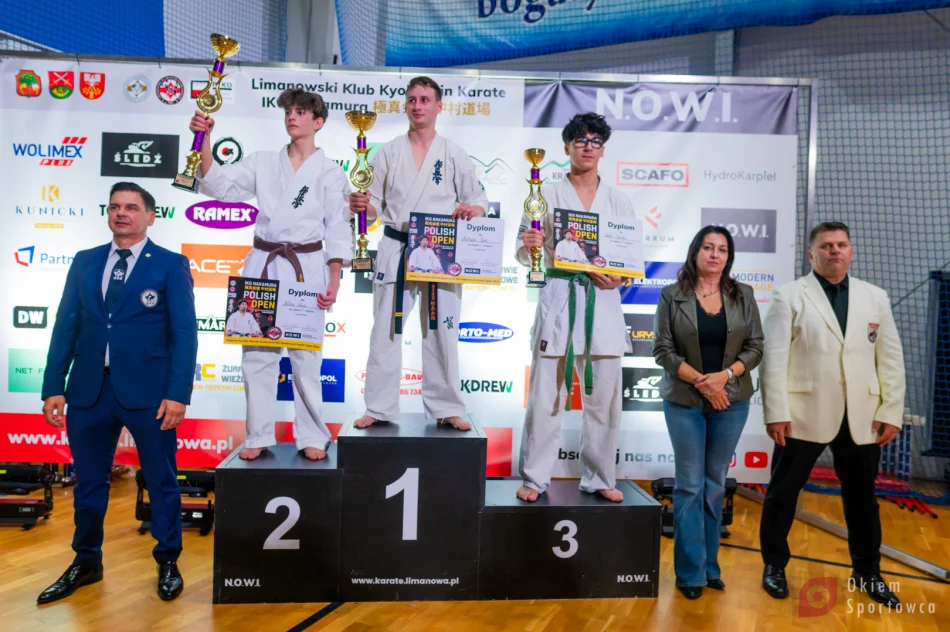 Limanowski Klub Kyokushin Karate z sukcesami na IKO Nakamura Polish Open - zdjęcie 11