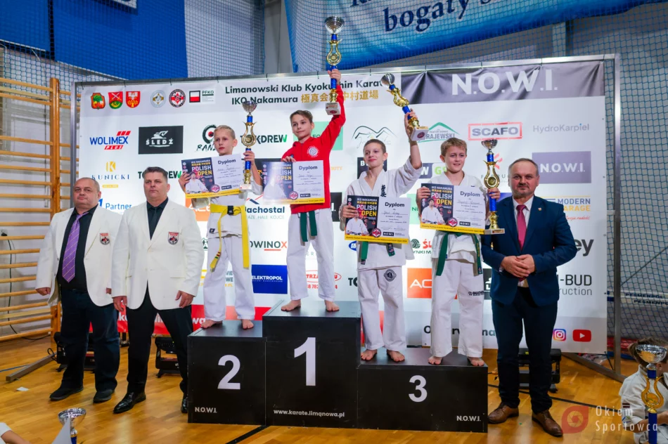 Limanowski Klub Kyokushin Karate z sukcesami na IKO Nakamura Polish Open - zdjęcie 13
